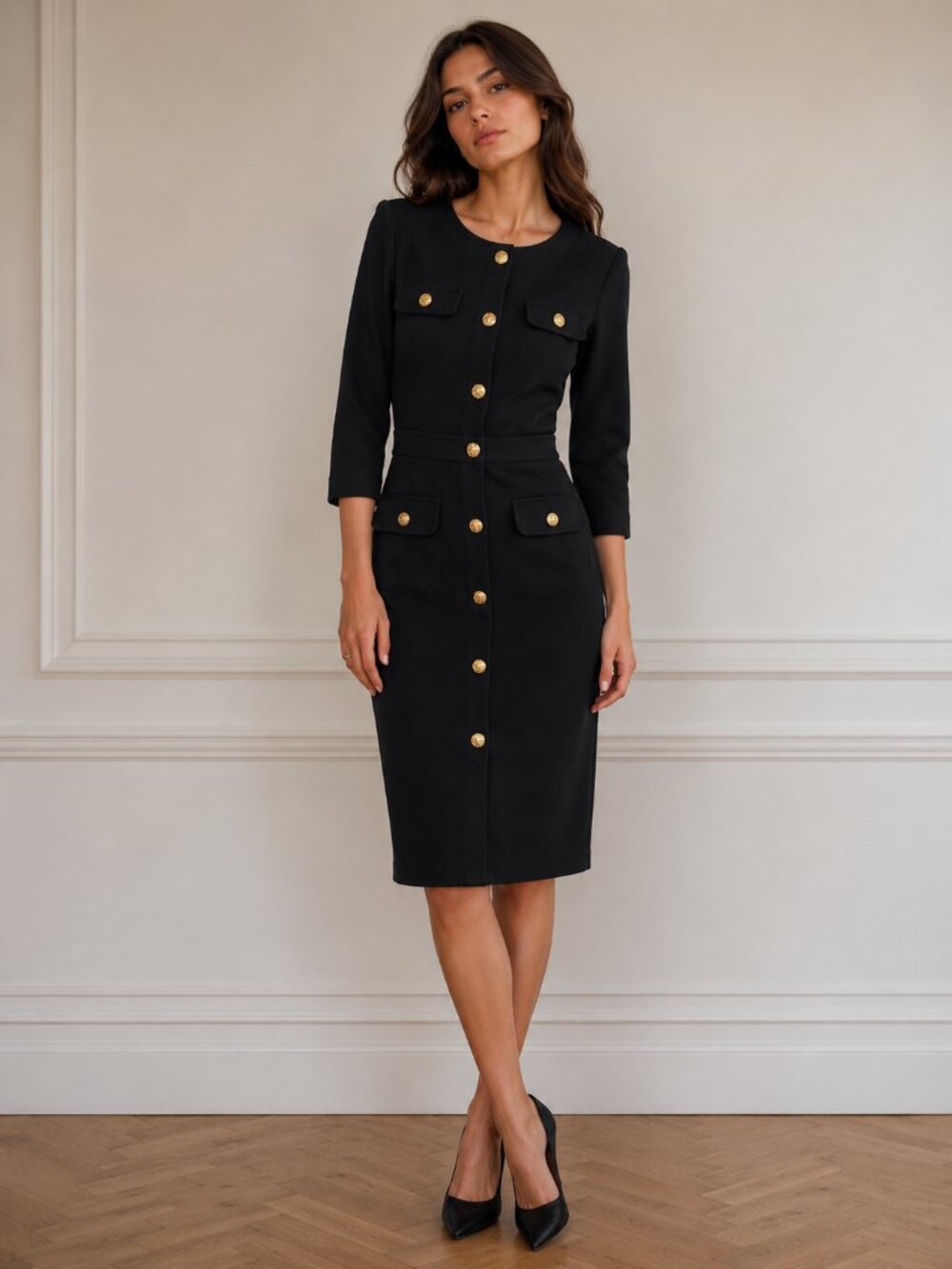 Black elegant dress